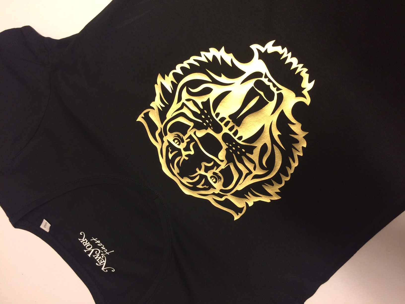 Tijger dames shirt " Kenzo " goud - leuke shirts online