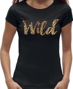 Wild T-shirt dames