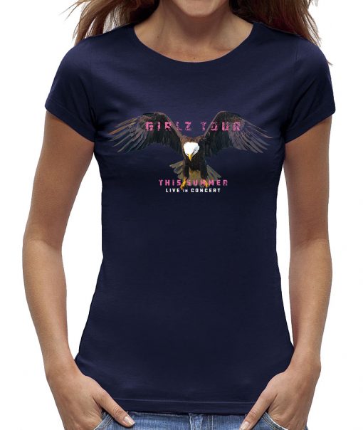 Eagle t-shirts dames girls adelaar blauw marine