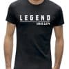 50 jaar t-shirt abraham man legend verjaardag