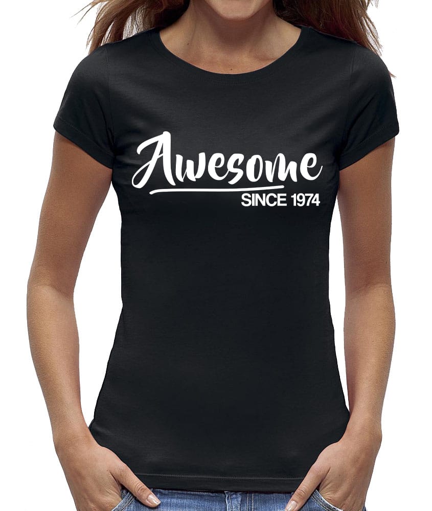 Uitgelezene Sarah verjaardag t-shirt - Awesome - 50 jaar cadeau tip ML-65
