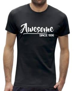 30 jaar t-shirt man verjaardag awesome 1996