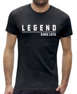 legend man 50 jaar Abraham shirt 1976 verjaardag