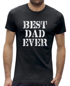 Beste vader grappig cadeau idee Vaderdag mannen T-shirt