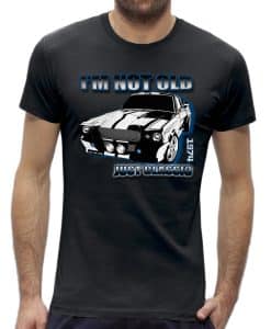 Abraham 50 jaar T-shirt man Mustang