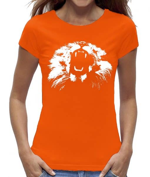 Oranje koningsdag dames T-shirt