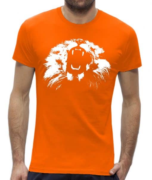 Oranje koningsdag heren T-shirt