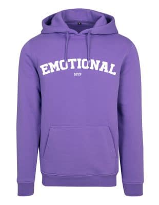 hoodie emotional paars nyf