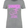 Summer of love grijs melee t-shirt